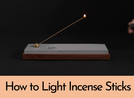 How to Light Incense Sticks?