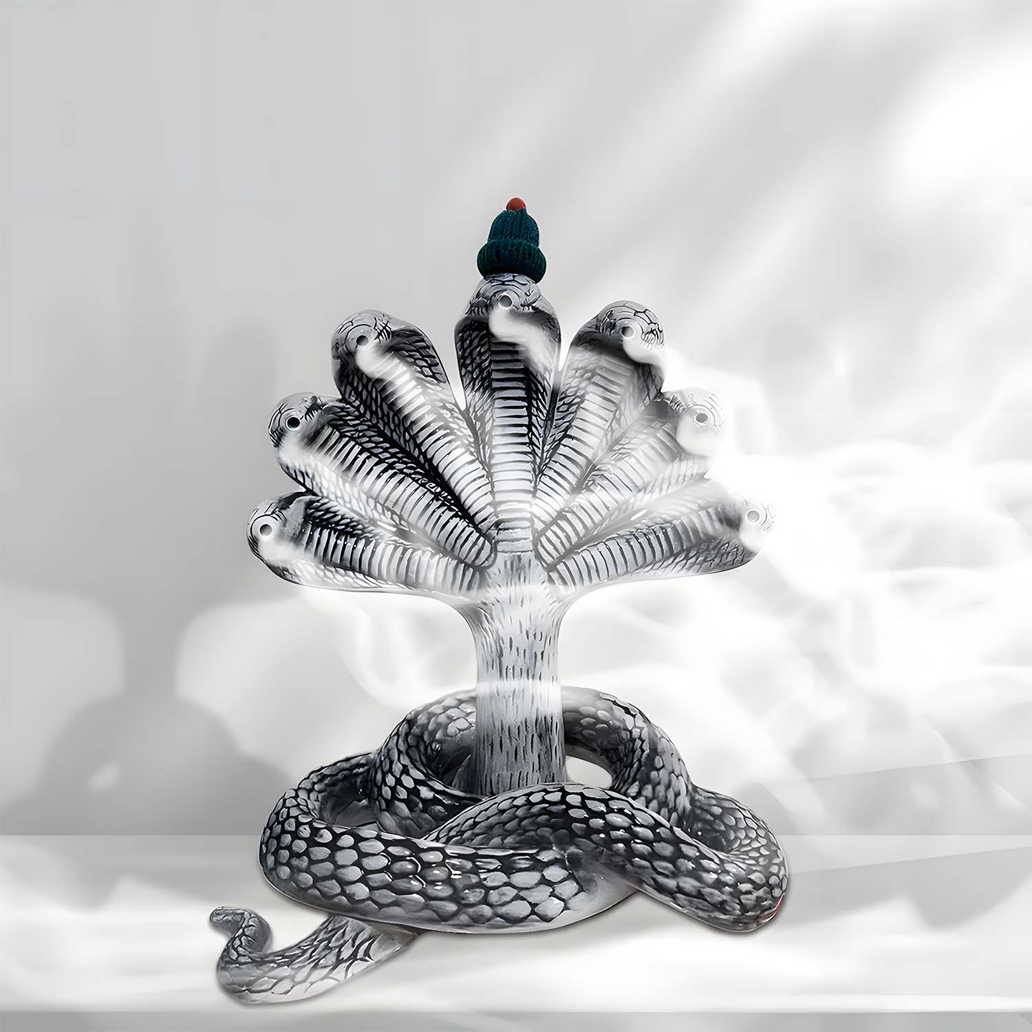 Seven Headed Snake Incense Burner ¨C Shopzenma Trendy Accessories and Ornaments