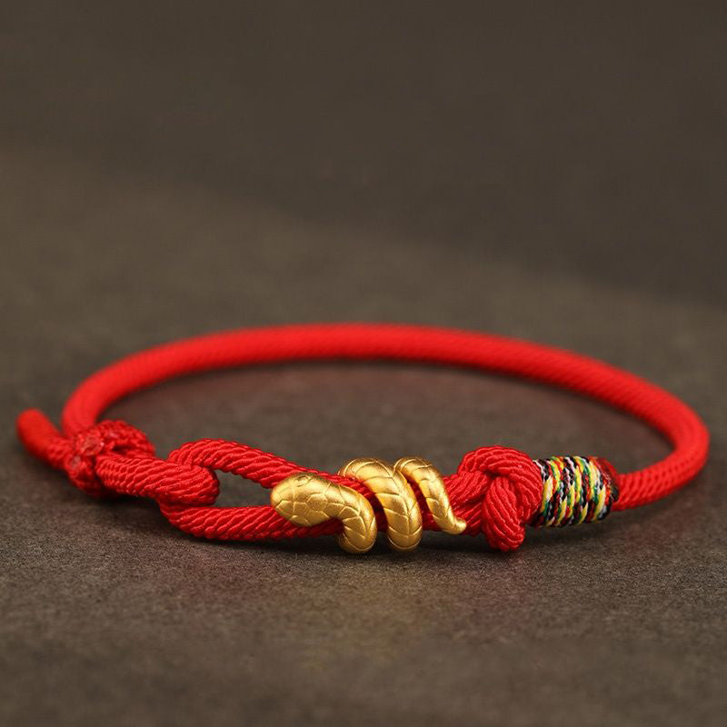 Year of the Snake Lunar New Year Bracelet - Good Luck