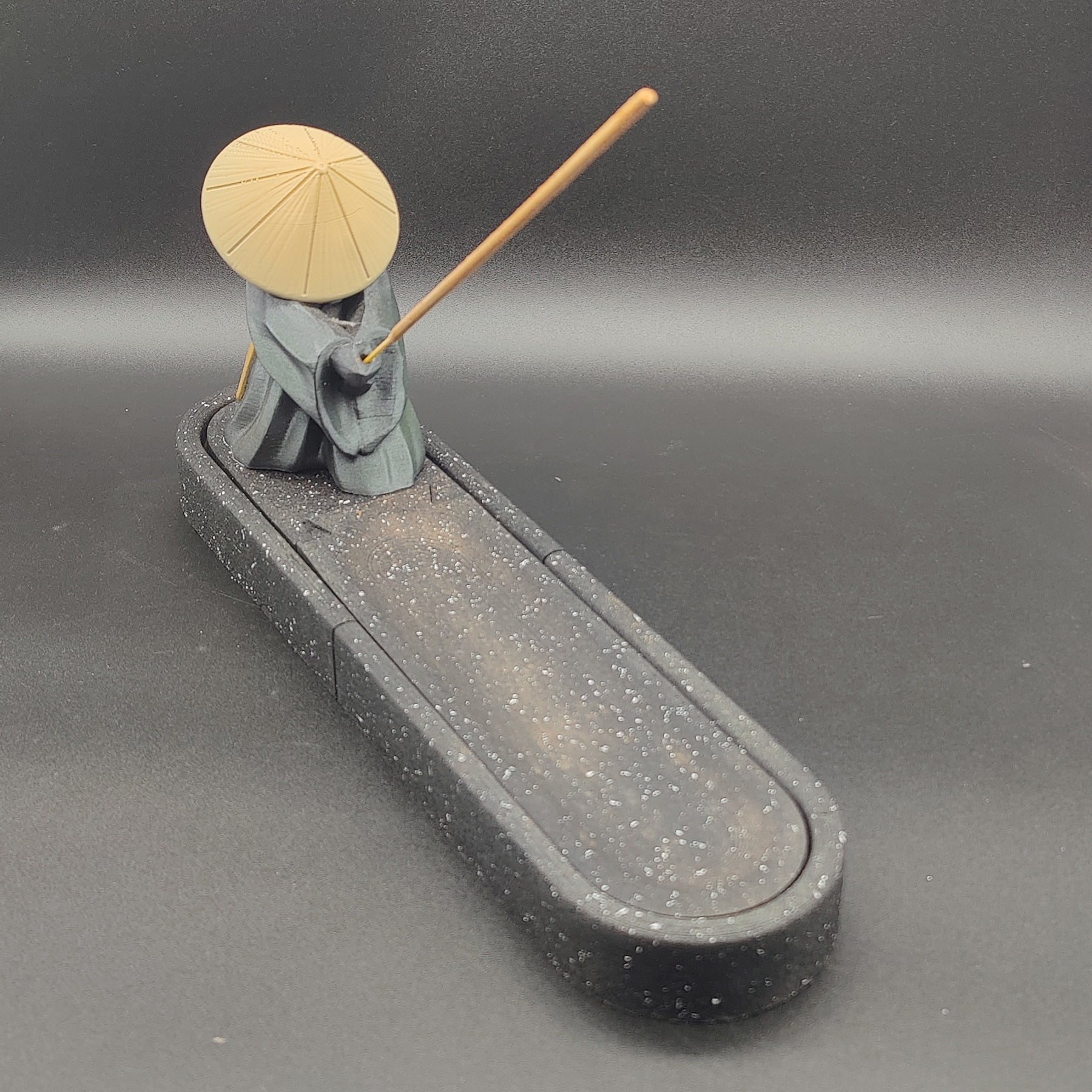 Minimalist Samurai Incense Stand - Summon the Samurai’s Spirit - Incense Holder for Meditation, Yoga, and Relaxation Incense Burner