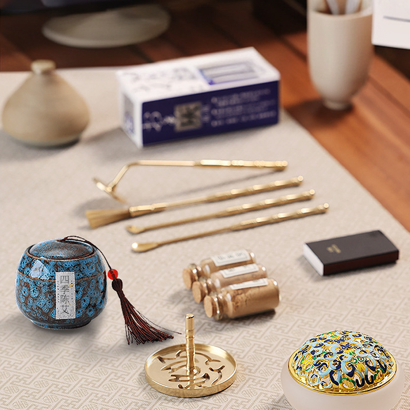 Sandalwood Incense Burner Set, With Instruction: How To Burn Sandalwood Incense