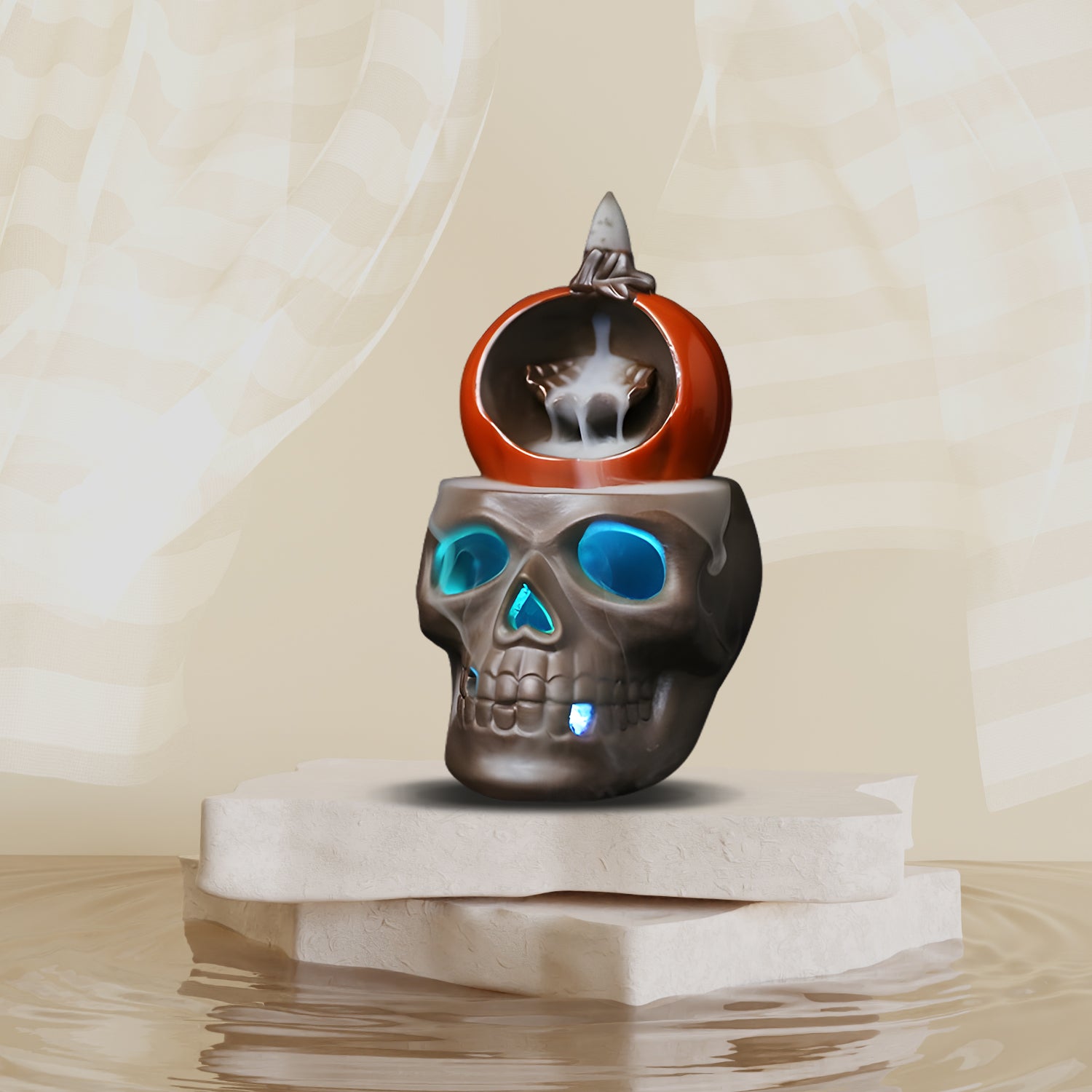 Skull Incense Holder