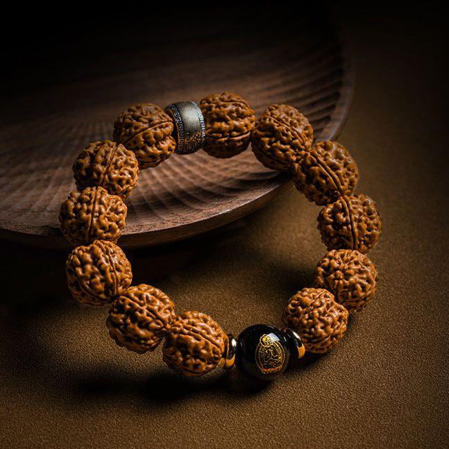 Nepal Vajra Bodhi Seed Birthday Years Strings Boutique Play Walnut Puti Transfer Buddha Beads Bracelet