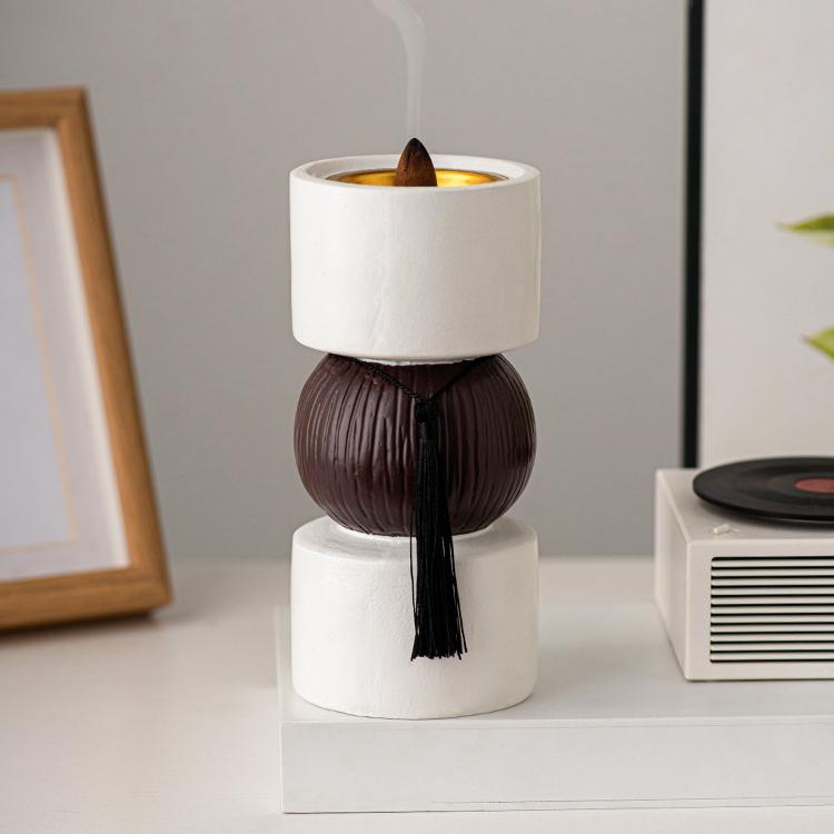 Dumbbell Tassel Incense Burner Simple Modern Decorative Ornaments