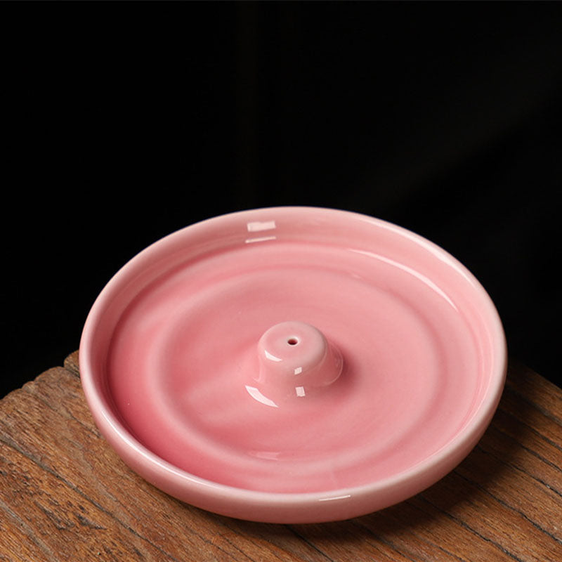 Thread incense insert base ceramic incense burner incense burner incense incense sandalwood incense tray indoor