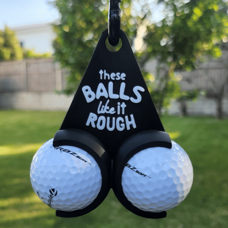 3D Printed Funny Golf Ball Holder 🏌️- Funny Golf Gifts