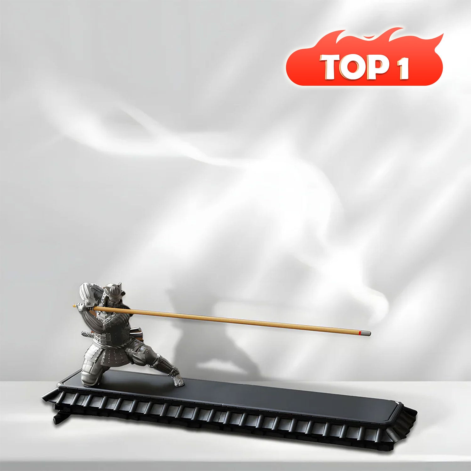 Samurai Incense Holder Japanese incense burner for sticks Ash Catcher Asian incense box Incense Holder Meditation