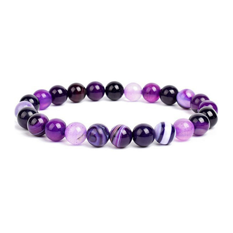 Sardonyx Agate Beaded Bracelet-Enhance Your Charisma